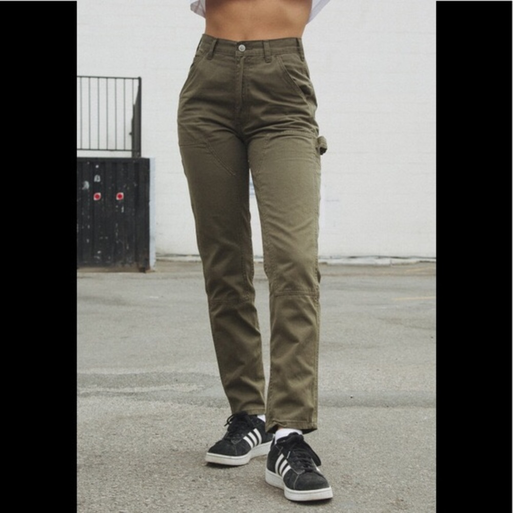army green utility pants